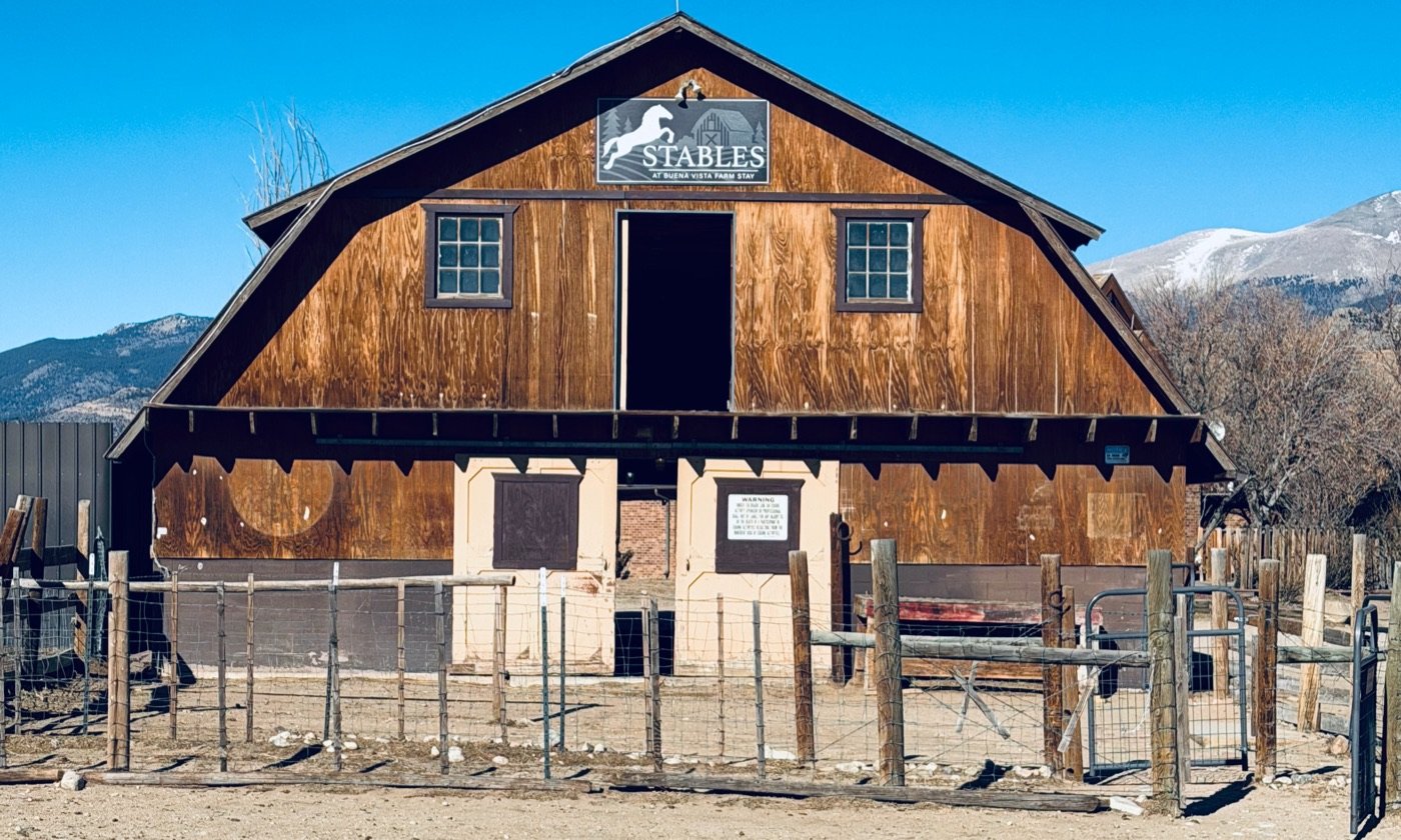The Stables barn at Buena Vista Farm